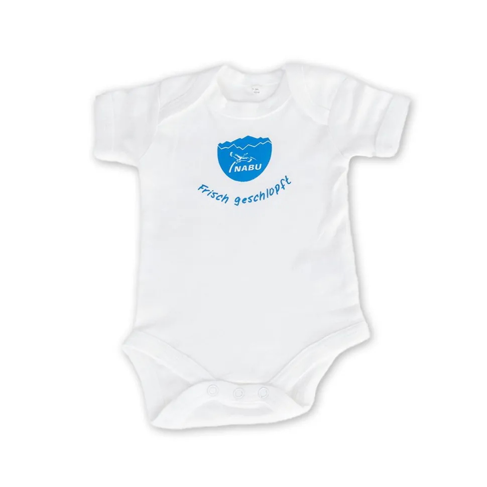 Baby-Body "Frisch geschlüpft", weiß