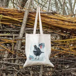 Baumwolltasche Amsel