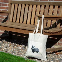 Baumwolltasche Dachs
