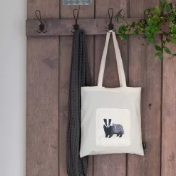 Baumwolltasche Dachs