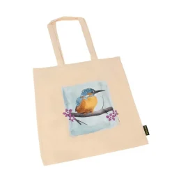 Baumwolltasche Eisvogel