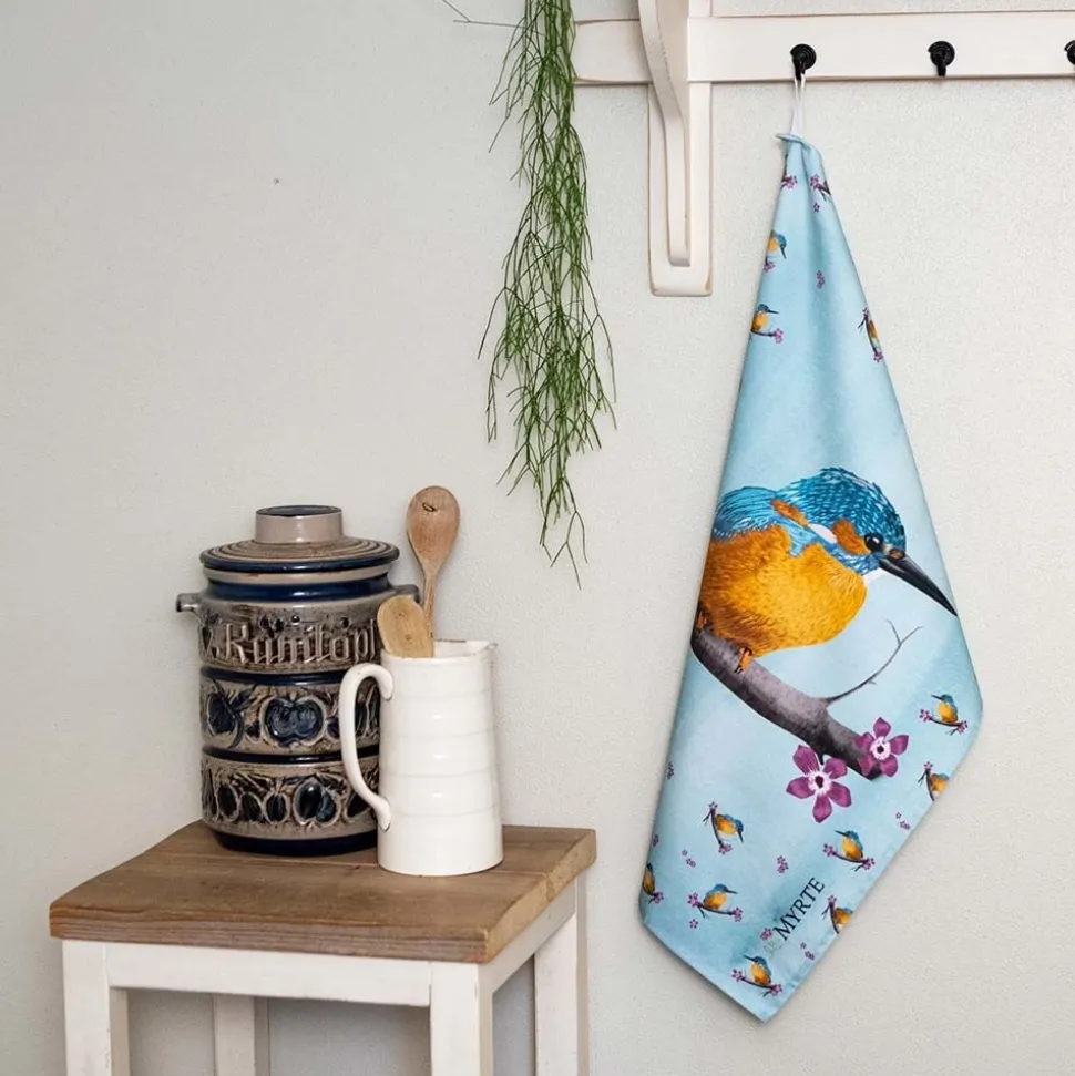 Geschirrtuch Eisvogel