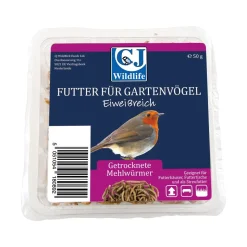 Getrocknete Mehlwürmer 50 g