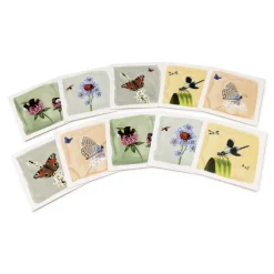 Grußkarten-Set Insekten - Myrte (2 x 5 Designs)