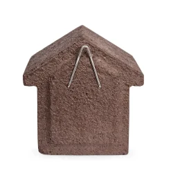 Nistkasten Holzbeton „Barcelona“ für Halbhöhlenbrüter, braun