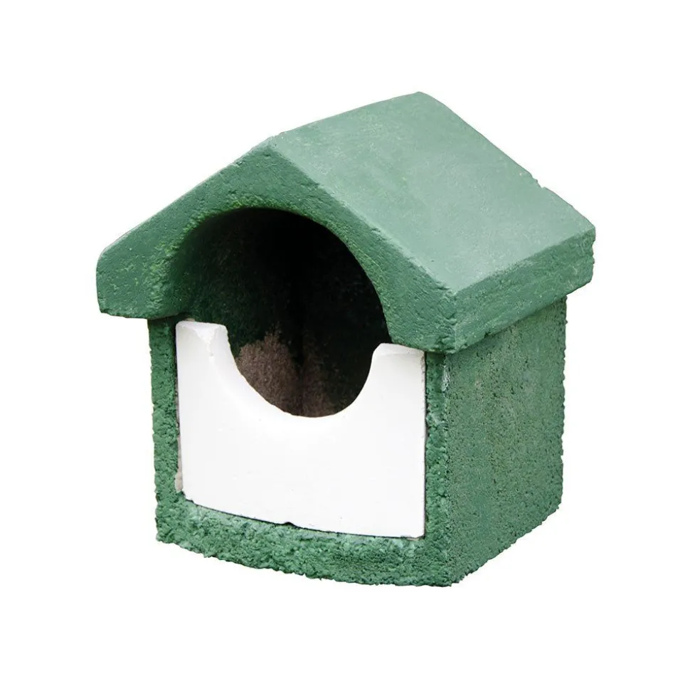 Nistkasten Holzbeton, halboffen
