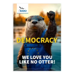 Otter Poster Democracy