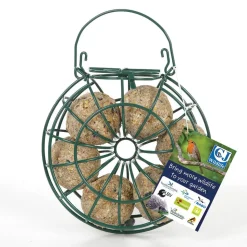 Starter-Set mit Meisenknödelkranz und 12 Meisenknödeln