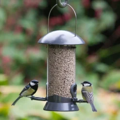 Starter-Set mit Saaten-Futtersäule Maximum und passendem Futter