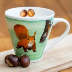 Tasse Eichhörnchen (Myrte)