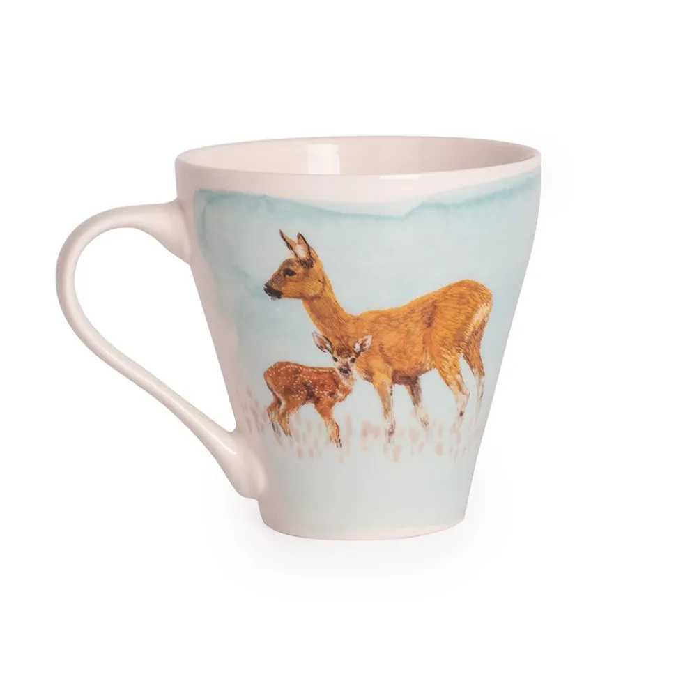 Tasse Ricke mit ihrem Rehkitz